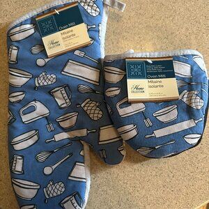 New Kitchen Utensils Hanging Oven Mitt and Mini Mitt